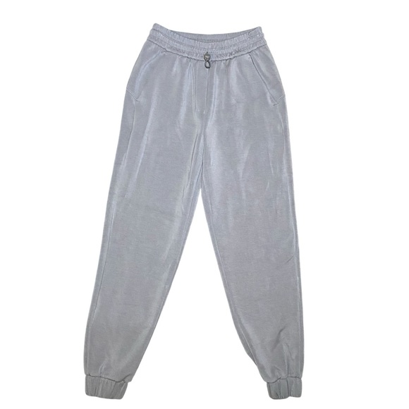 High Waisted Ultra Soft Modal Joggers Sweatpants Lounge Pants Pockets Light grey - Picture 1 of 3